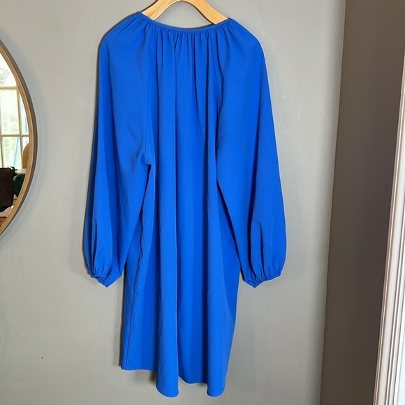 Pomander Place Palmetto Clarke Dress in Blue Size XL - Picture 3 of 5